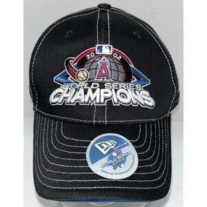Anaheim Angels World Series Champs Clubhouse Hat EUC Vintage Baseball